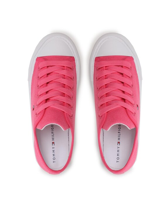 Tommy Hilfiger Tommy Hilfiger Tenisice Low Cut Lace-Up T3A9-32677-0890313 S Ružičasta