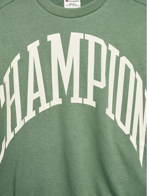 Champion Champion Majica dugih rukava 306359 Zelena Regular Fit