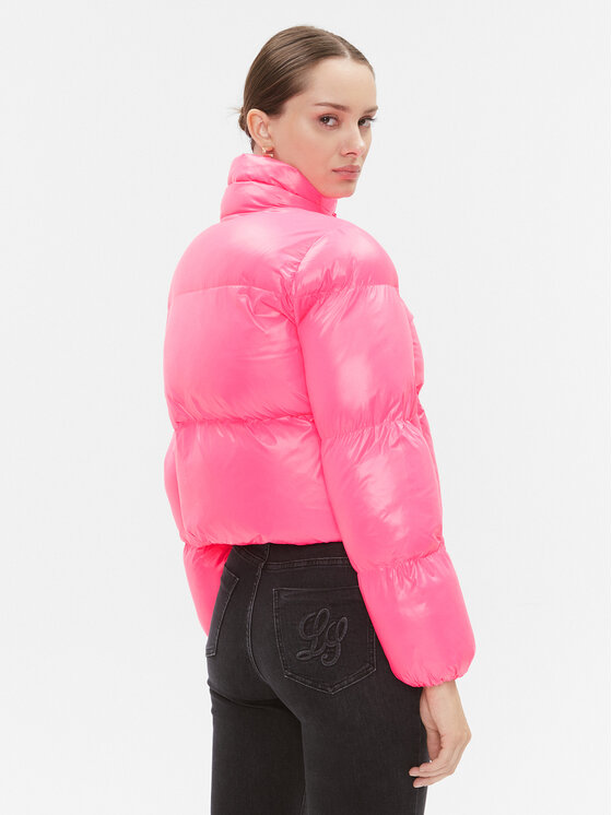 Elisabetta Franchi Elisabetta Franchi Átmeneti kabát PI-55D-36E2-V490 Rózsaszín Cropped Fit