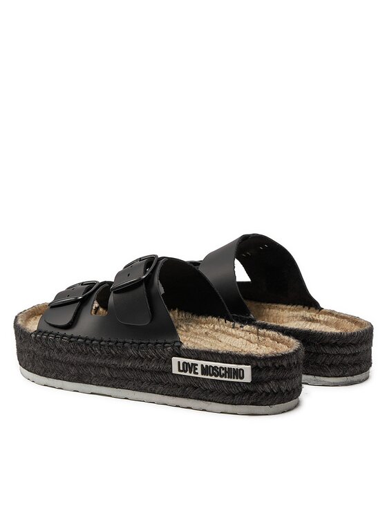 LOVE MOSCHINO LOVE MOSCHINO Espadryle JA28233G0IIAX000 Czarny