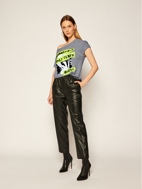 Guess Guess T-Shirt Shelly W0YI95 K68D0 Γκρι Regular Fit