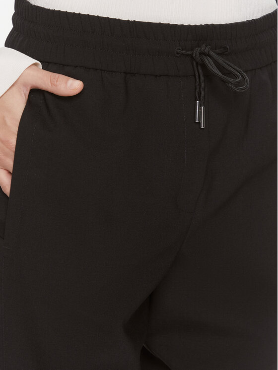 Marella Marella Spodnie materiałowe Dictate 2413131034 Czarny Regular Fit