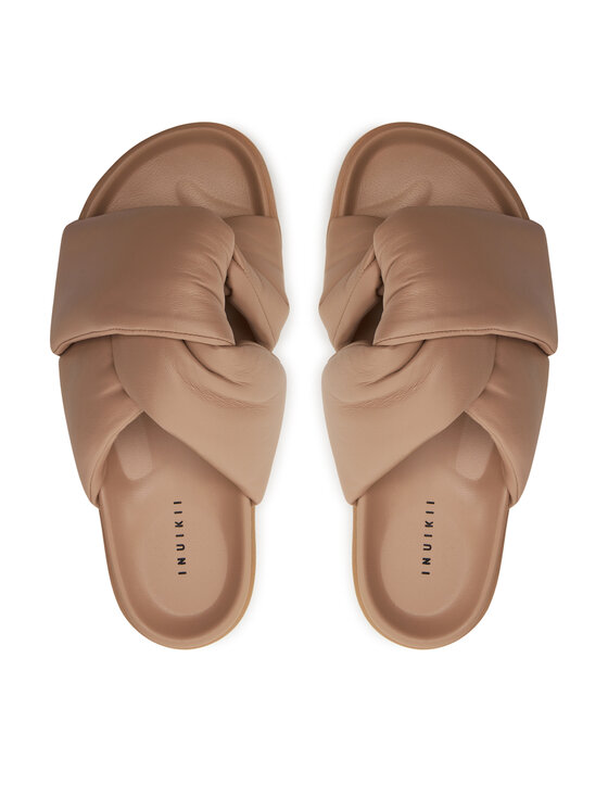 Inuikii Inuikii Şlapi Soft Crossed 70104-140 Bej