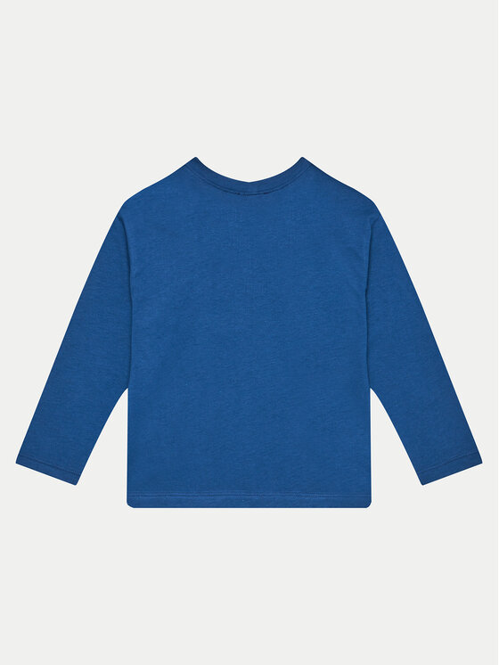 United Colors Of Benetton United Colors Of Benetton Bluză 3I1XG10FL Bleumarin Regular Fit
