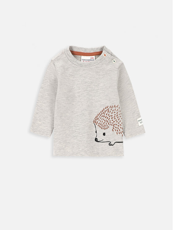 Coccodrillo Blúzka ZC2143105FON Sivá Regular Fit