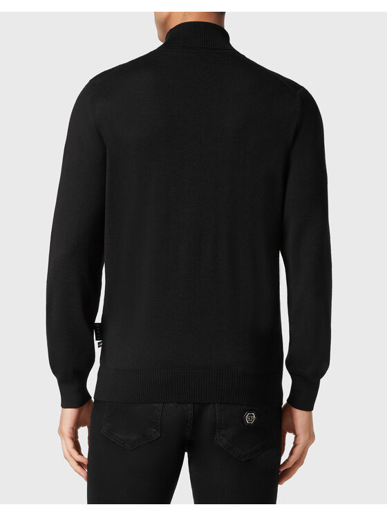 PHILIPP PLEIN PHILIPP PLEIN S dlouhým rukávem 2171 Černá Regular Fit