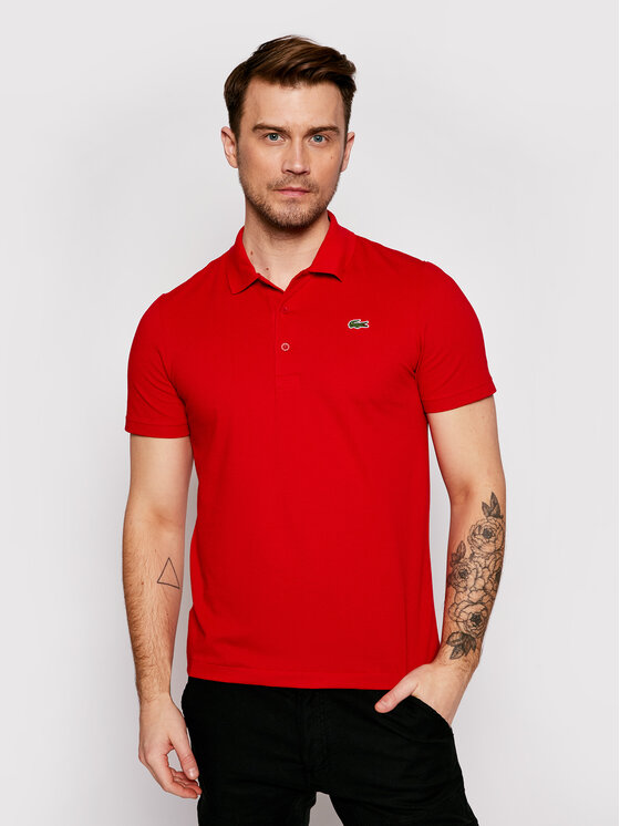 Lacoste Lacoste Поло DH2881 Червоний Regular Fit