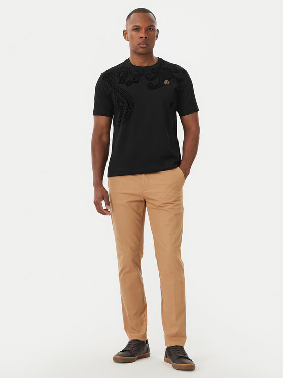 Beverly Hills Polo Club Beverly Hills Polo Club T-Shirt M1631-HR Μαύρο Regular Fit