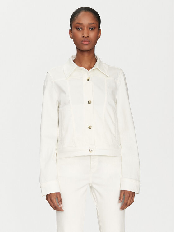 Marella Marella Giacca di transizione Eridani 2515041051 Écru Regular Fit