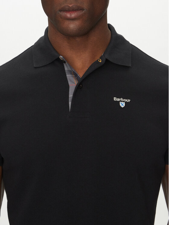 Barbour Barbour Polo särk Tartan MML0012BK31 Must Regular Fit