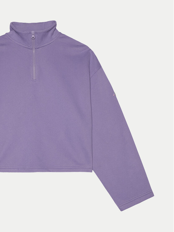 4F 4F Felpa 4FWAW24TSWSF1337 Viola Loose Fit