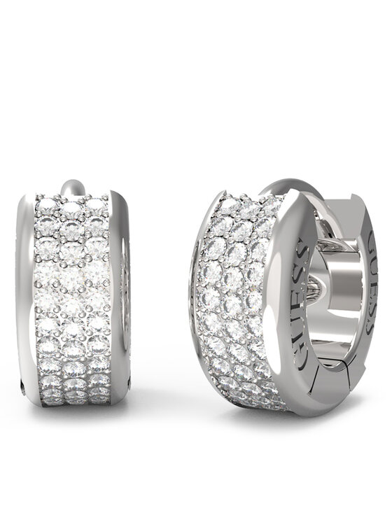 Guess Guess Обици JUBE04 583JW Сребрист