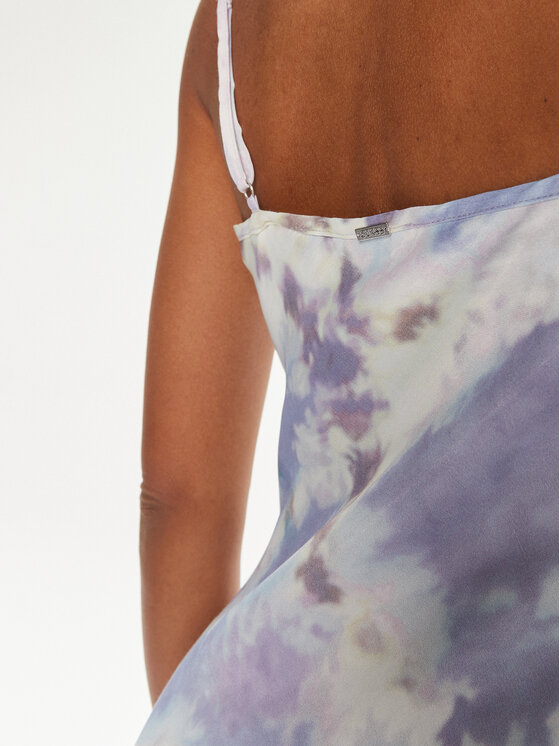 Guess Guess Kokteiļkleita Akilina W4GK39 WG4W2 Violets Regular Fit