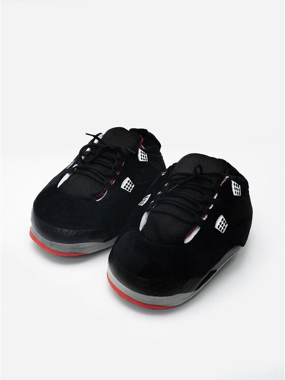 Urban Socks Urban Socks Kapcie Pluszowe jak buty Czarne Urban Retro 36-45 Czarny