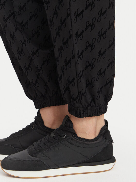HUGO HUGO Sporta bikses Flokky 50566682 Melns Relaxed Fit