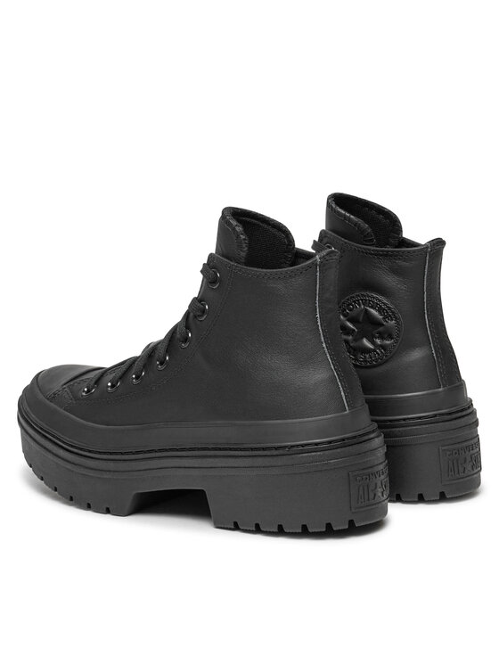Converse Converse Stiefeletten Chuck Taylor All Star Lugged Heel Leather Platform A10369C Schwarz