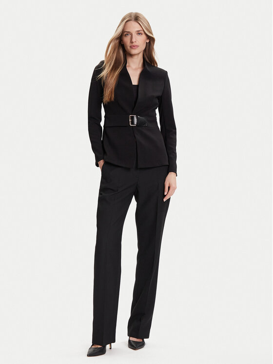Rinascimento Rinascimento Sakoi CFC0126214003 Crna Slim Fit