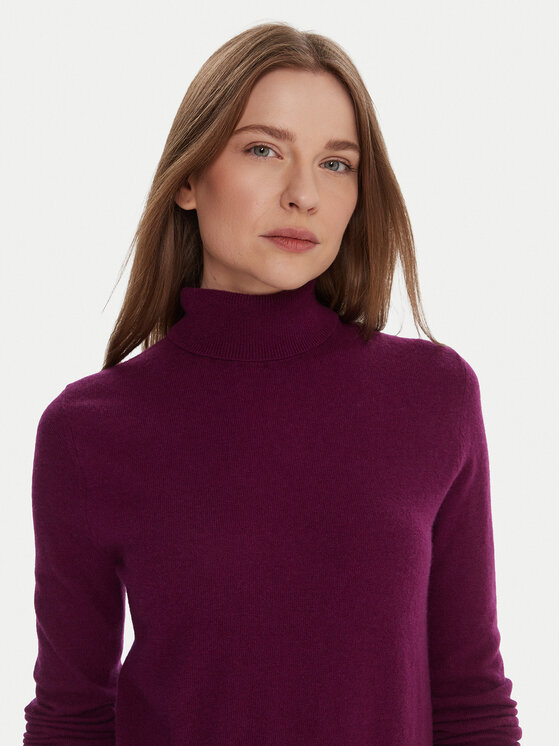 United Colors Of Benetton United Colors Of Benetton Golfas 1002D2348 Violetinė Regular Fit