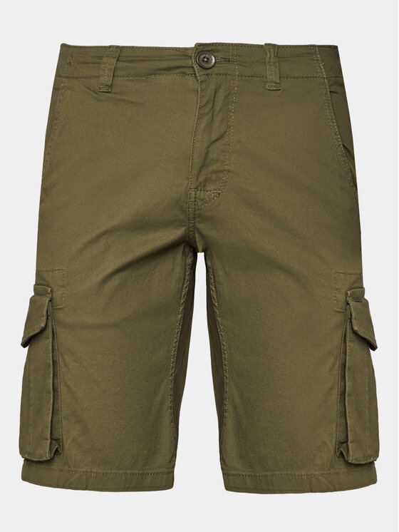 Only & Sons Only & Sons Kratke hlače iz tkanine Mike 22021459 Zelena Regular Fit