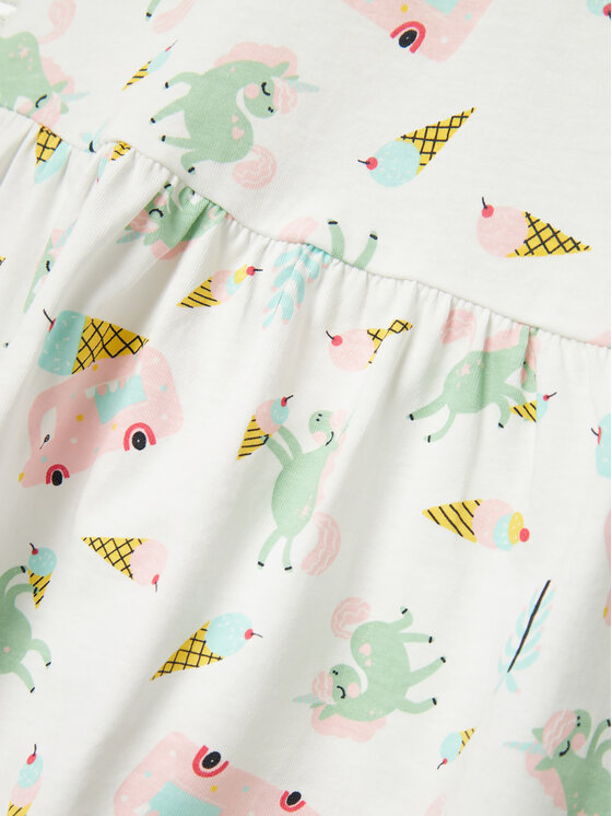 NAME IT NAME IT Повсякденна сукня Vigga 13215107 Білий Regular Fit