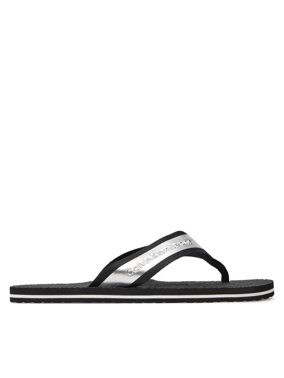 Flip flop Calvin Klein Jeans Beach Sandal In Met YM0YM00950 Negru