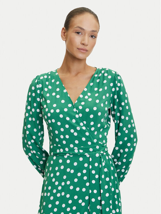Tatuum Tatuum Rochie de zi Sia T2505.203 Verde Regular Fit