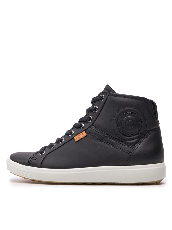ECCO ECCO Sneakersy Soft 7 Ladies 43002301001 Czarny