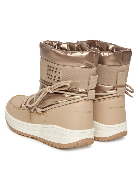 Tommy Hilfiger Tommy Hilfiger Lumesaapad Snow Boot T3A5-34052-1474 D Beež