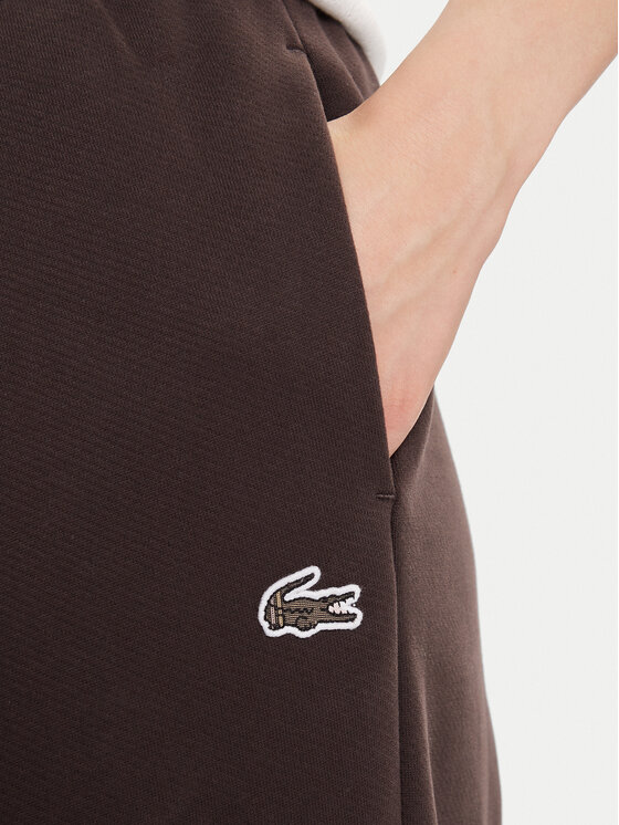 Lacoste Lacoste Palazzo nadrágok XF5248 Barna Wide Leg