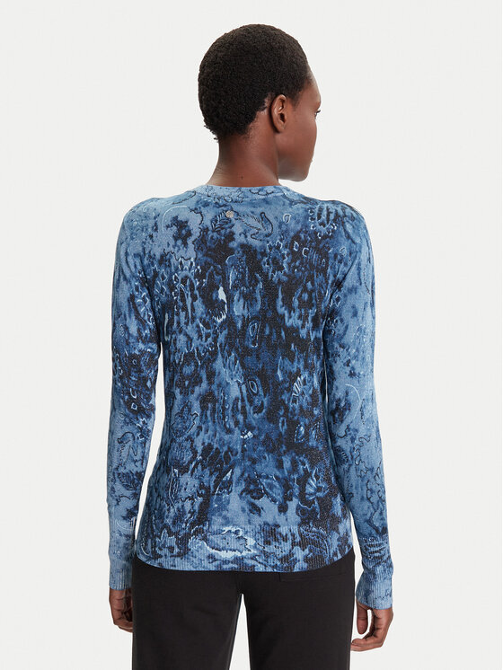 Desigual Desigual Кардиган Kassidy 25WWJF12 Син Regular Fit
