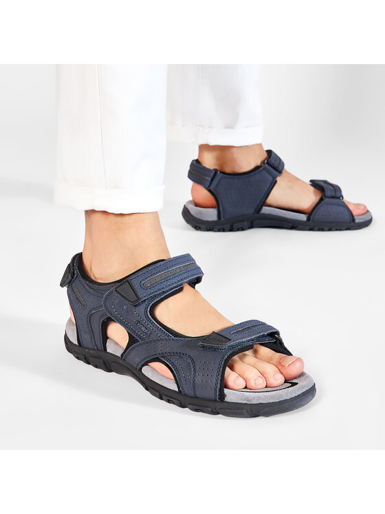 Geox Geox Сандали U S.Strada D U8224D 0BC50 C4422 Тъмносин