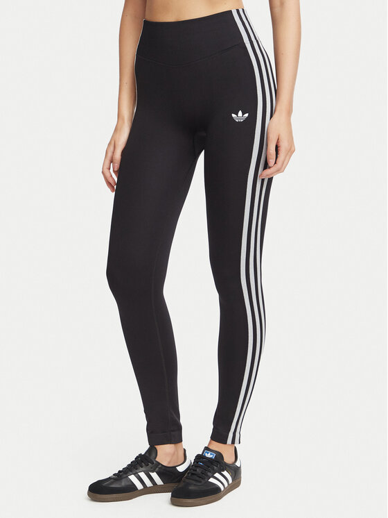 adidas adidas Legginsy Essentials 3-Stripes Seamless Leggings KZ4121 Czarny Slim Fit