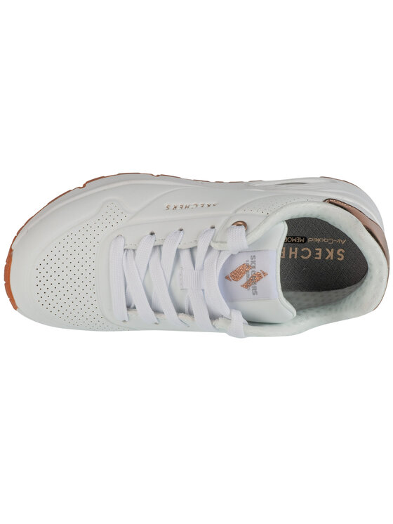 Skechers Skechers Sneakersy Uno Gen1 - Shimmer Away Biały