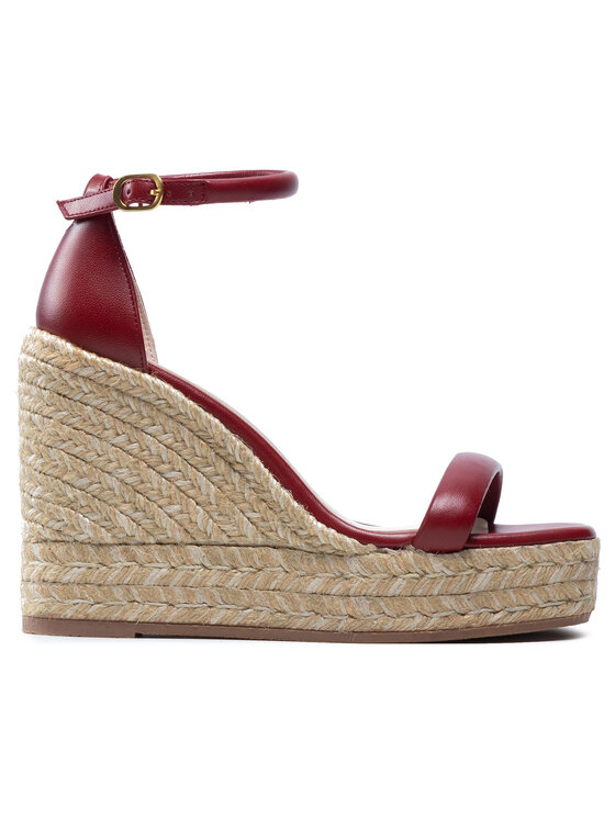 Stuart Weitzman Stuart Weitzman Espadrillid Nudist Espadril Wedge S0996 Punane