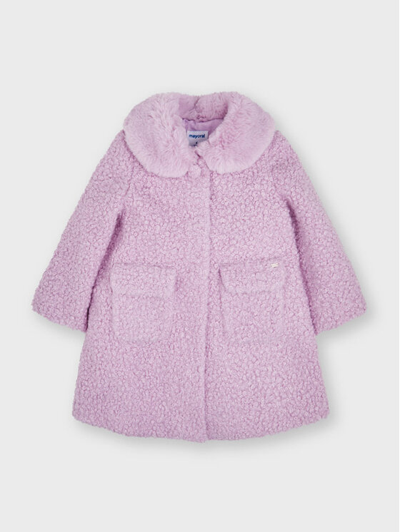 Cappotto 4435 Viola Regular Fit