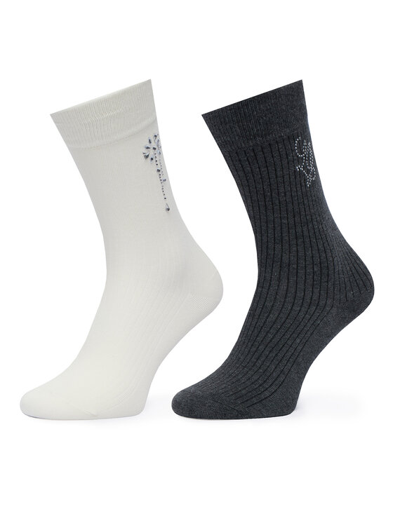 Liu Jo Dolge nogavice 2F6079 T0300 Siva