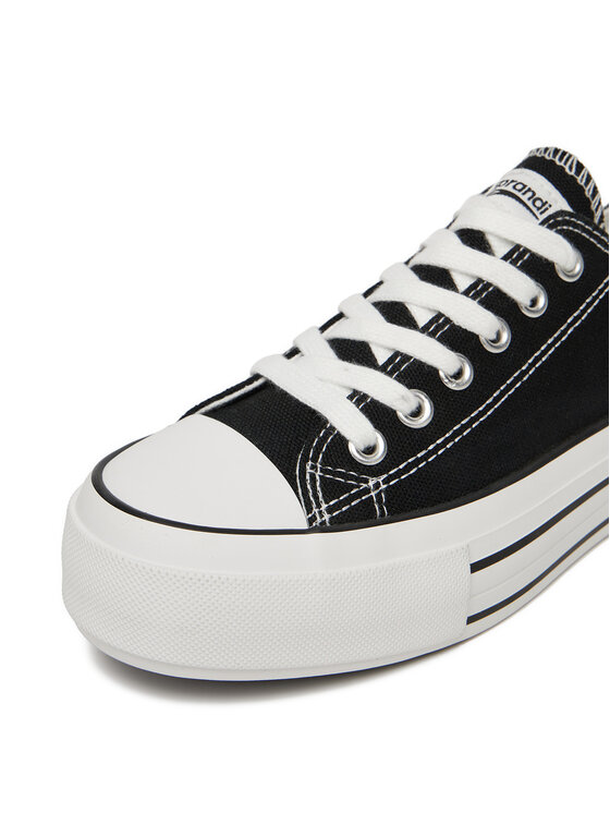 Sprandi Sprandi Sneakers aus Stoff CEO-LEA-RA003 Schwarz