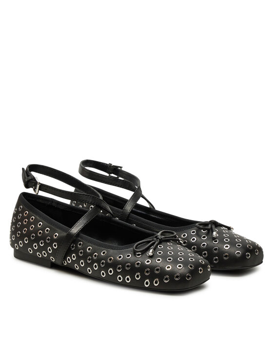 MICHAEL Michael Kors MICHAEL Michael Kors Baleriny Collette Flex Ballet 40R5COFP1L Czarny