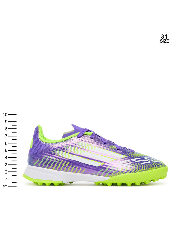 adidas adidas Boty na fotball F50 League Turf Boots Kids JI0000 Fialová