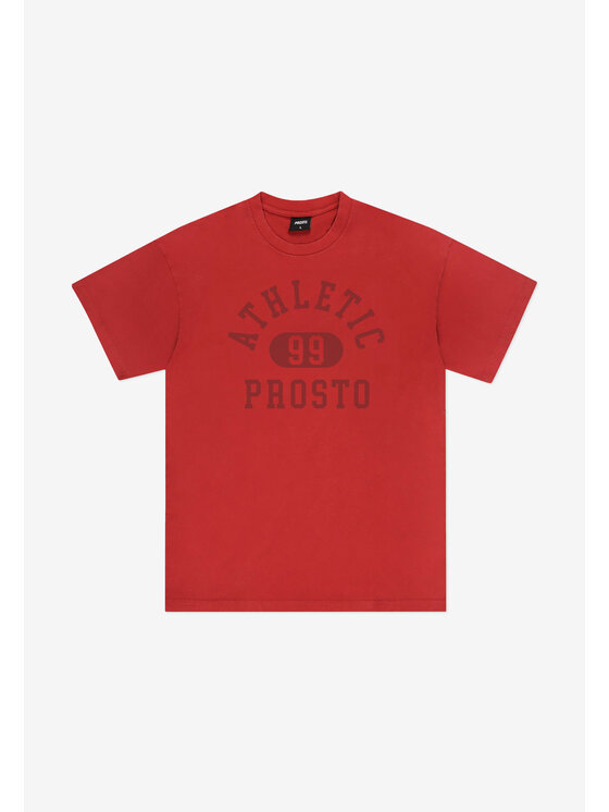 PROSTO. PROSTO. Koszula Athletic Czerwony Regular Fit