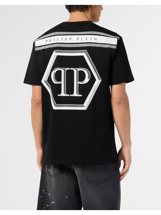 PHILIPP PLEIN PHILIPP PLEIN Tričko 29879 Čierna Regular Fit