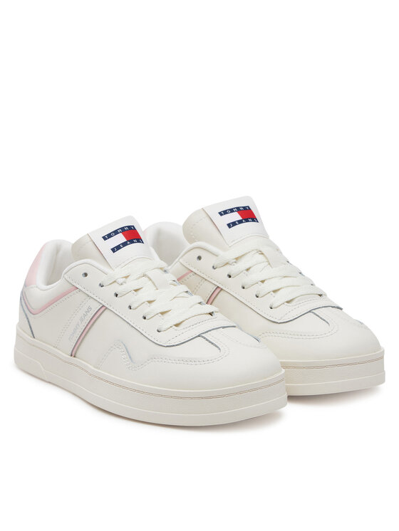 Tommy Jeans Tommy Jeans Sneakers The Greenwich Leather EN0EN02794 Alb