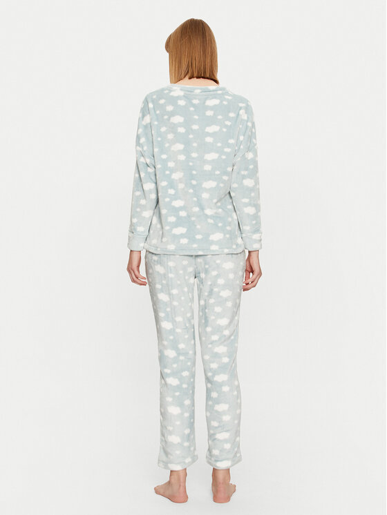Selmark Selmark Pyjama P6173 Grün Regular Fit