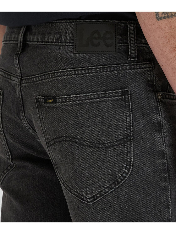 Lee Lee Jeansy 112376411 Szary Regular Fit