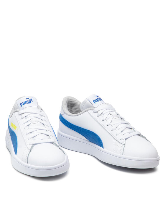 Puma Puma Sneakersy Smash V2 L Jr 365170 33 Biały