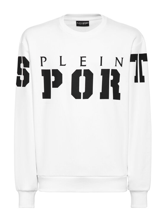 Plein Sport Plein Sport Longsleeve 829 Bianco Regular Fit