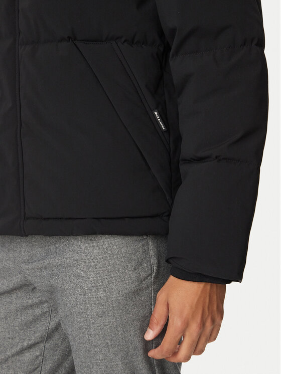 Jack & Jones Jack & Jones Geacă de iarnă Soho 12298861 Negru Regular Fit