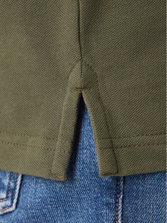 Tommy Jeans Tommy Jeans Polo DM0DM20676 Χακί Slim Fit