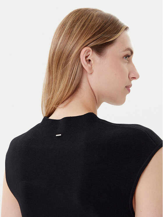 BOSS BOSS Vsakodnevna obleka Ferdolini 50542873 Črna Regular Fit