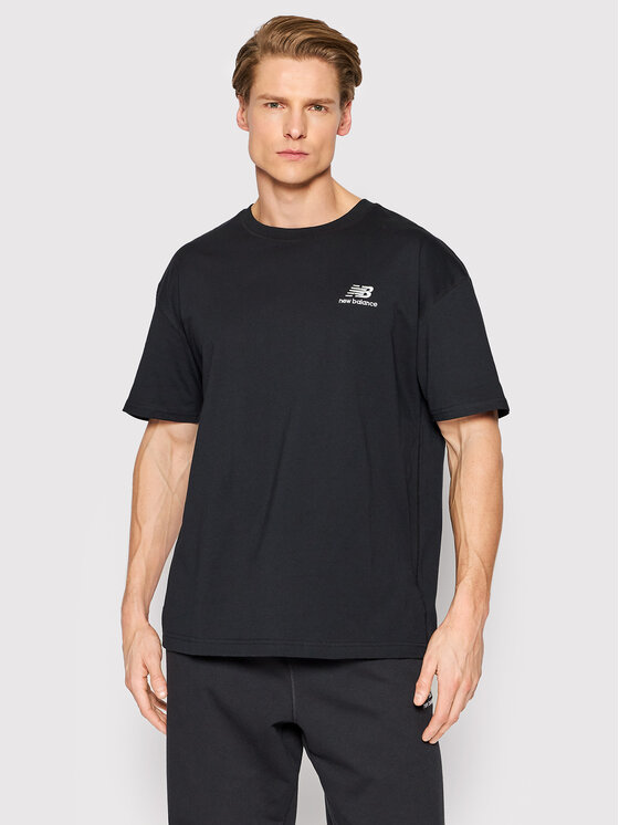 New Balance New Balance T-shirt Unisex UT21503 Nero Relaxed Fit